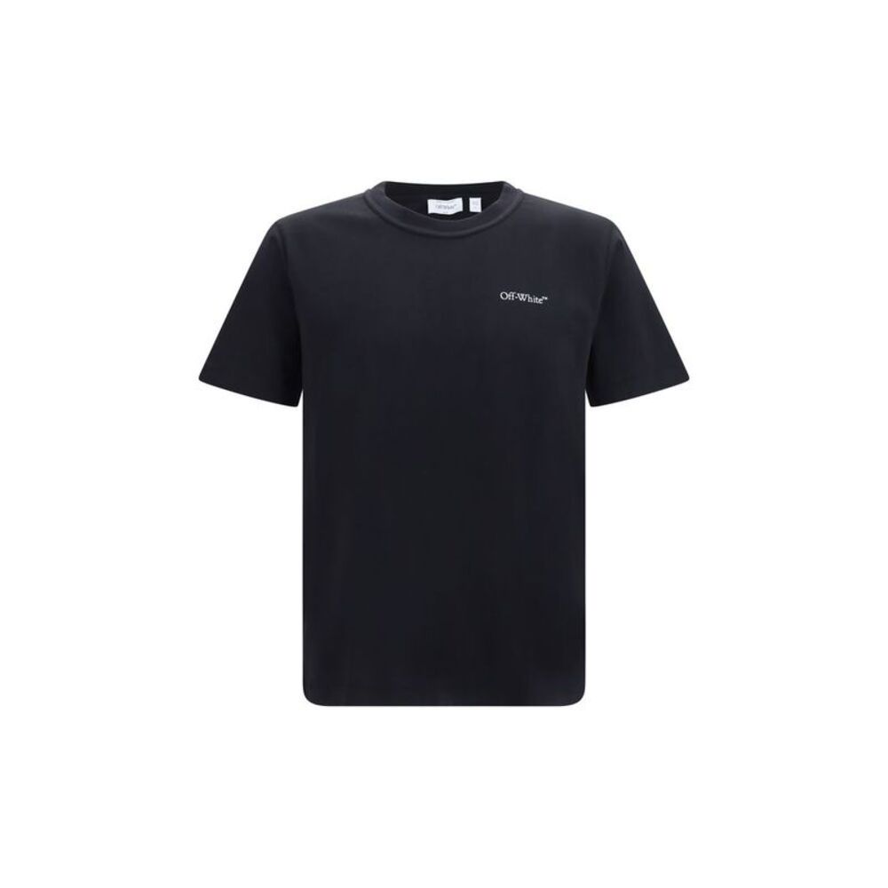 Off-White Black Cotton Men's T-Shirt